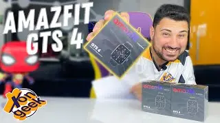 AMAZFIT GTS 4 SMARTWATCH | UNBOXING E REVIEW COM OPINIÃO SINCERA | XONGEEK