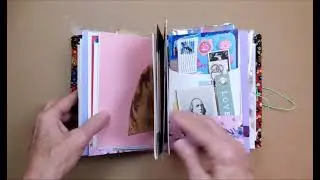 Flow Journals- 5x7- collage, glue book, cards, diary, daily, commonplace, warm up, cool down,