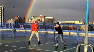 COBRA KAI STYLE ROOFTOP FIGHT SCENE! [NO MERCY 3 FILM CLIP]
