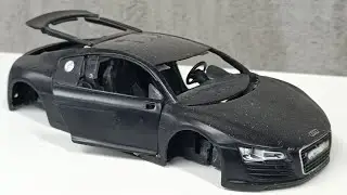 AUDI RX8 // Заброшенный спорткар // scale 1:24