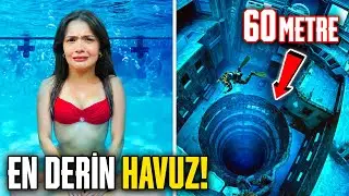 DÜNYANIN EN DERİN HAVUZUNA DALDIM ! (BOĞULDUM) Feride Özdinç