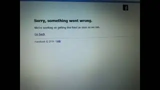 Facebook login Error in Fixed 100%2016