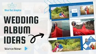 Designing Beautiful Wedding Album DM Sheet | Part 2