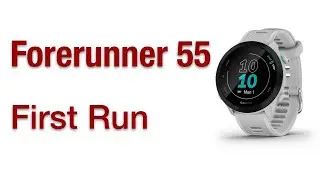 Garmin Forerunner 55 - How To Start Your First Run