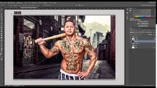 Фотошоп. Делаем эффектный постер (Photoshop)