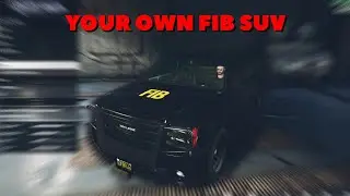 HOW TO MAKE YOUR OWN FIB SUV IN GTA 5 ONLINE (FIB GRANGER)