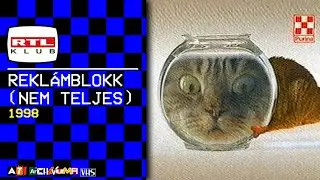 RTL Klub - reklámblokk (nem teljes) - 1998