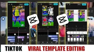 CAPCUT Template Editing Tutorial || Trending template Editing 🩸