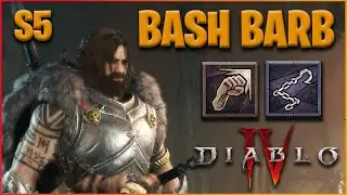 S5 Bash Barb - Strong Budget Build for Pits! [Diablo 4 Character Guide]
