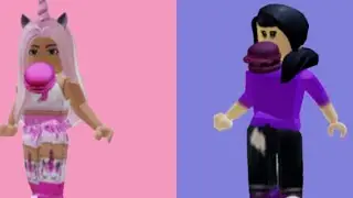 Eating coloured food on Roblox (giving out 209 robux) 🤩😎💓