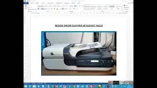 Review driver scanner scanjet HP N6310