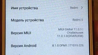 Xiaomi redmi 5 в 2021 , минимум информации.