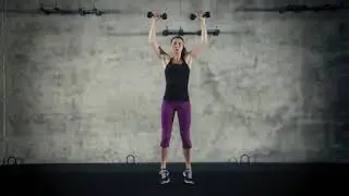 Dumbbell Jumping Jack Press / Wellness Pro