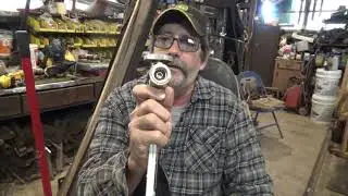Changing valve in propane bottle