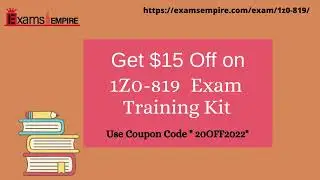 Oracle 1Z0-819 Java SE 11 Developer Exam Certification Training kit by ExmasEmpire