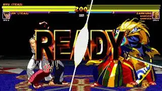 [Mugen GAME] Ryu TEA2  & Jin TEA2 VS Amakusa & Zankuro