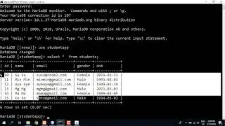 195 Loading Table Data from Database