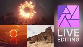 Affinity Photo LIVE: 3D Render Post Production