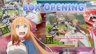 Weiss Schwarz Princess Connect Booster Box Opening