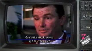 Ten News - State Of Origin Graham Lowe Return - David Fordham 1991