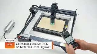 GEEKCREITxATOMSTACK A5 M50 PRO Laser Engraver Dual-Laser Engraving Cutting Machine- Shop on Banggood