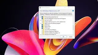 Windows 11 Enabling Telnet Client