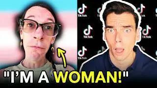 NORMAL GAY reacts to woke LGBTQ TikToks (they're cringe!)