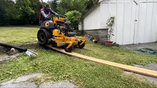 Nobody Wanted to Help This Elderly Lady Who’s Yard Was Super Overgrown