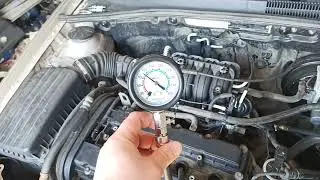 Chevrolet Lacetti - замер компрессии