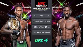 Israel Adesanya vs Jared Cannonier Full Fight - UFC Fight Of The Night