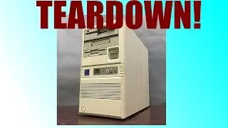 Partial Teardown of a Vintage Computer | My Tech Vlog