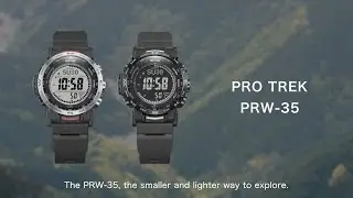 PRW-35 Promotional video(English) ：CASIO PRO TREK