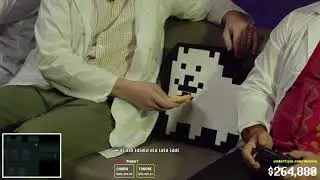 toby gets his dinner - Undertale 10th Anniversary Stream