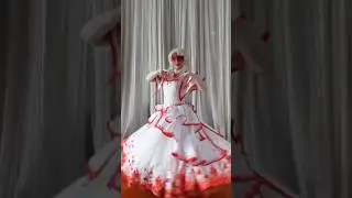 7 days to make a vampire ballgown??