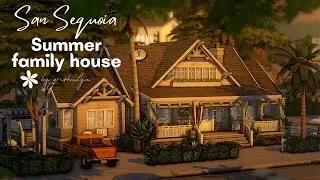 Летний семейный дом ☀️ | Строительство | The Sims 4 | No CC