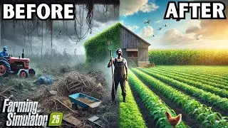 I spent 4 years Building The Ultimate 10 Acre Farm? | Farming Simulator 25