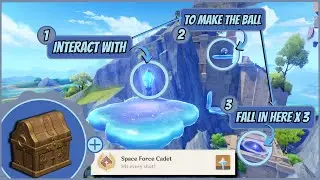 {Achievement + Chest} ~ How to: “Space Force Cadet” Puzzle x 3 ~ Fontaine