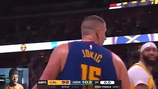 Los Angeles Lakers vs Denver Nuggets - Full Game 1 WCF Highlights *Reaction*