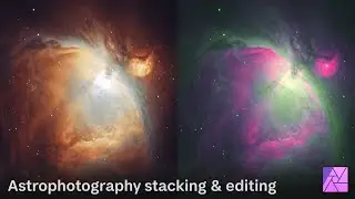 Astrophotography stacking & editing (Affinity Photo)