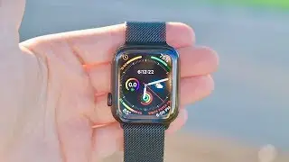 Apple Watch Series 4 Black Stainless Steel w/ Milanese Loop (44mm):  UNBOXING & REVIEW!!!!