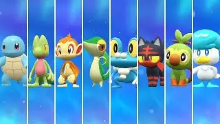 Pokémon Scarlet & Violet: The Indigo Disk - All Starters Evolutions (HQ)