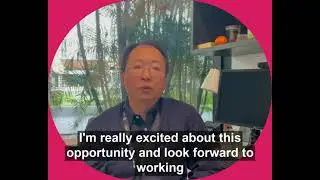 We welcome Dr Wang to our latest ground-breaking research project