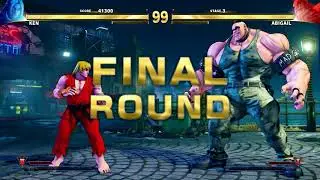 Street Fighter V Arcade Edition - Ken Full Arcade Mode (Street Fighter 1)