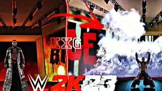 EDGE WRESTLEMANIA 39 ENTRANCE W/ THEME AND GFX | WWE 2K23 MOD |KANAVXGAMING | KXG
