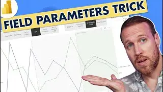 TRICKS with Power BI - Dynamic Graph using Field Parameter and a Constant Line