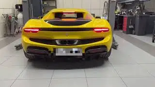 Ferrari 296GTB Worlds Best Sounding Complete Turbo Back Exhaust System