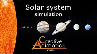 Solar System simulation | CreativeAnimatics