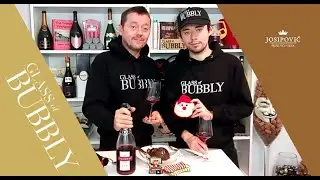 Croatian Sparkling Wine and Christmas Pudding