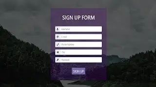 Amazing Sign Up Form | Firebase | Realtime Database | Bootstrap | Font Awesome