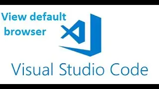 Visual studio code view default browser | Open Browser |
